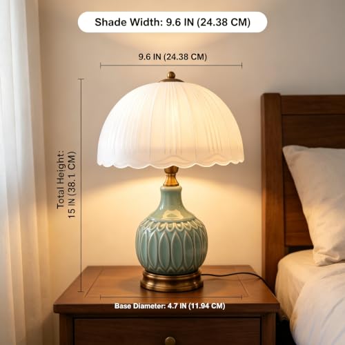 Table Lamps Ceramic Retro Lamp for Living Room