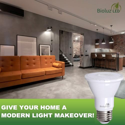 4 Pack PAR20 LED Bulbs 5000K Daylight Dimmable 50 Watt Equivalent Using 7W (4 Count)