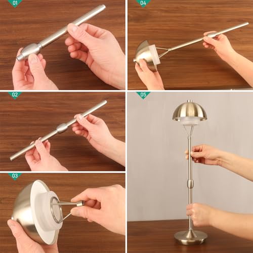 Modern Table Lamp Cordless Portable Desk Lamp
