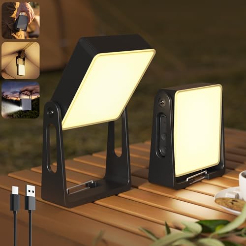 Rechargeable Camping Light Lamp (2 Count)