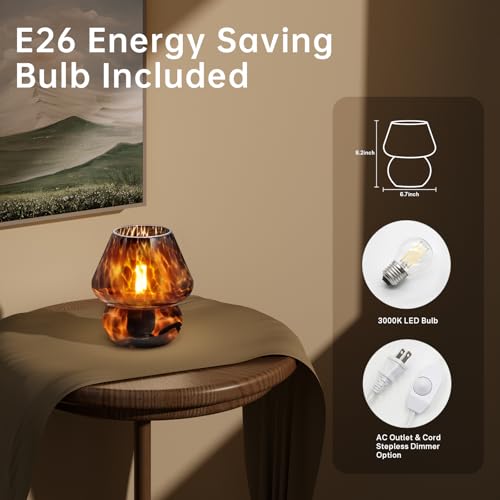 Mushroom Lamp Small Lamp Table Lamp for Bedroom