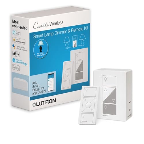 Caseta Smart Lamp Dimmer Kit; Plug