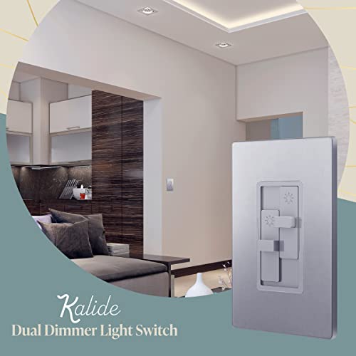 Elite Series Kalide Dual Load Dimmer Light Switch