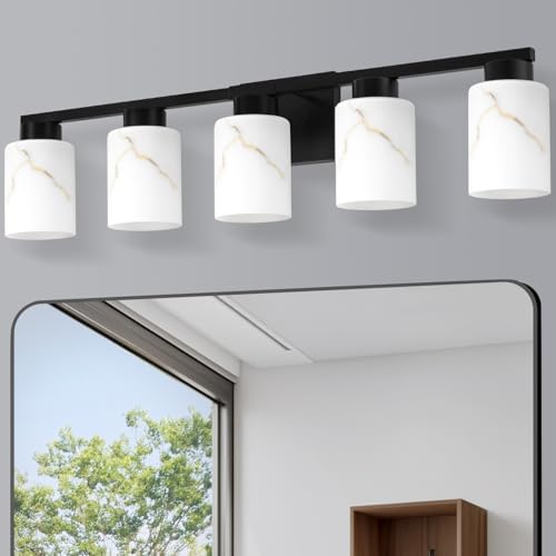 5 Light Bathroom Light Fixtures (5 Count)