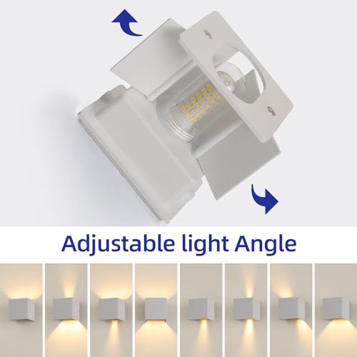 2 Pack Outdoor Wall Lights Exterior (2 Count)