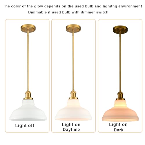 Modern Gold Pendant Light