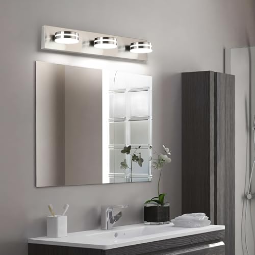 Brushed Nickel Bathroom Vanity Light