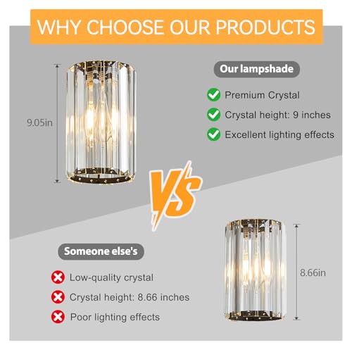 Black Pendant Lighting Modern Pendant Light Mini Crystal Chandeliers Adjustable Pendant Light Fixture for Kitchen Island Dinning Room Corridor Bedroom