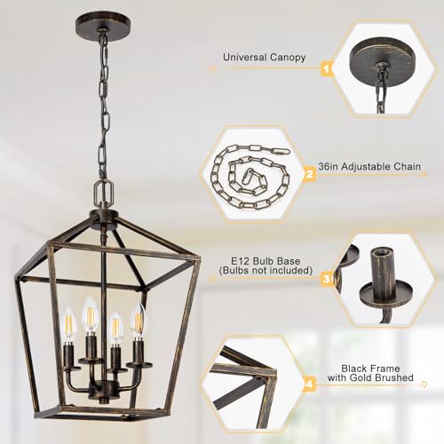 4 Light Chandelier