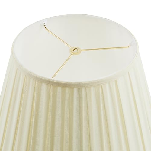33201 Box Pleated Large Empire Spider Construction Lamp Shade