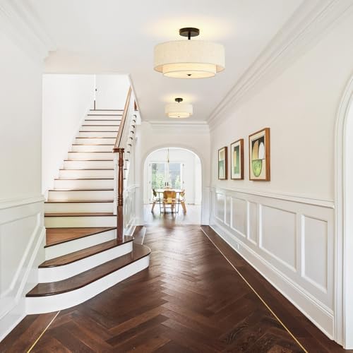 16" Semi Flush Mount Ceiling Light