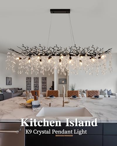 Modern Tree Branch Chandelier for Dining Room