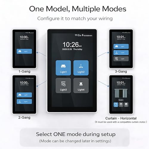 L10 Large LCD Smart Light Switch