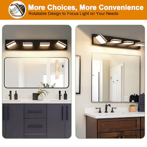 360° Rotate LED Bathroom Vanity Light Fixtures