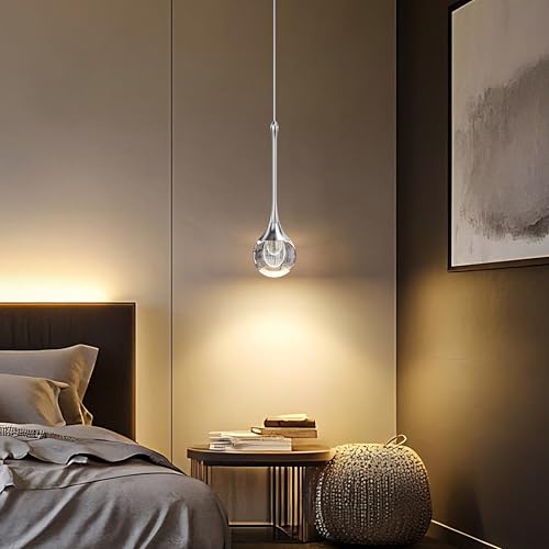 Silver Pendant Lights Kitchen Island (2 Count)