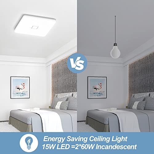LED Flush Mount Ceiling Light (2 Count)