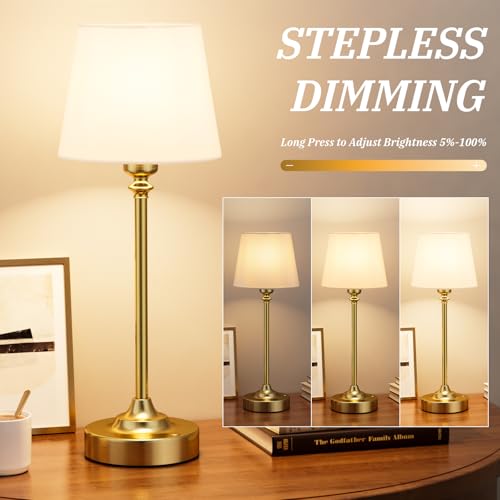 Cordless Table Lamps Rechargeable Set (2 Count)