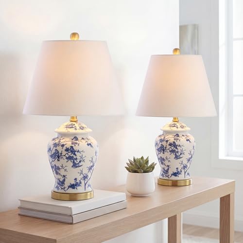 Penelope Ginger Jar 22" LED Table Lamp