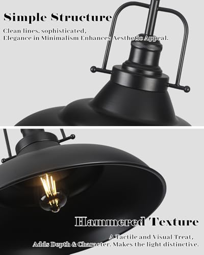 Black Pendant Light Kitchen Island