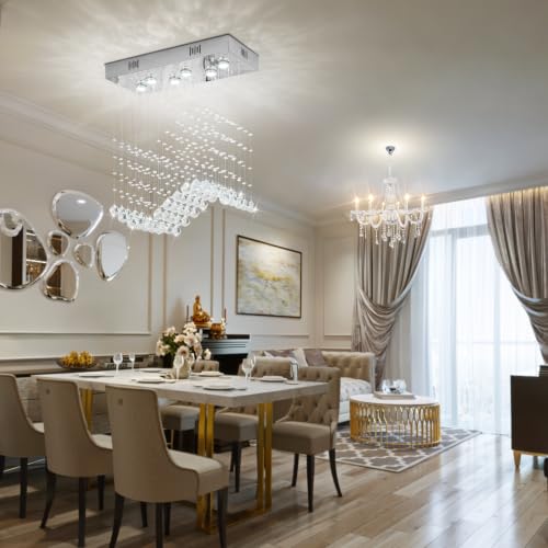 Modern Wave Chandelier