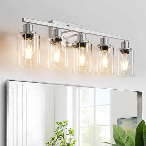5 Light Bathroom Light Fixtures