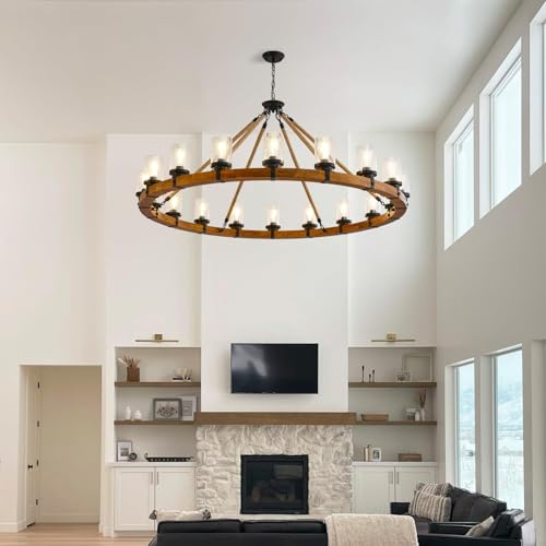 60 Inch Farmhouse Chandelier 18