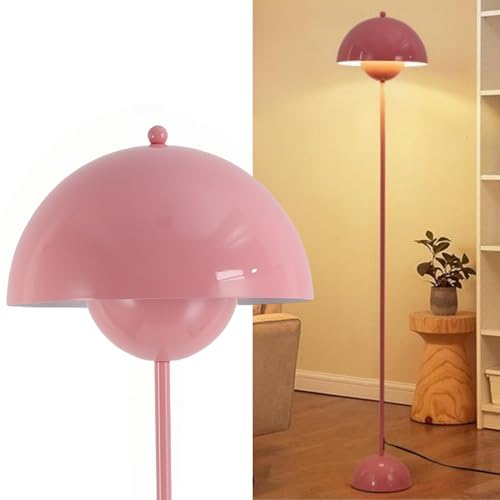 Mid Century Modern Metal Bud Floor Lamp for Home and Office