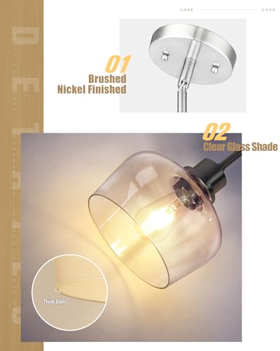 Brushed Nickel Pendant Lights