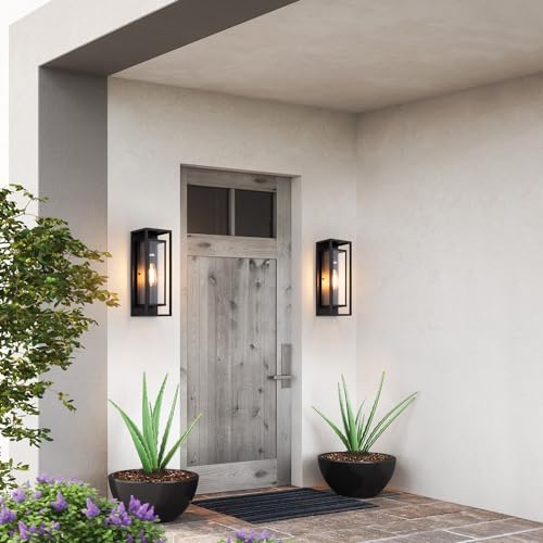 18" Modern Outdoor Porch Wall Light (4 Count)