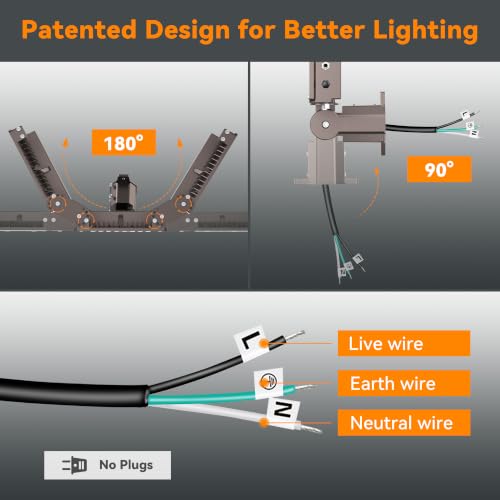 2025 New Upgraded 600W Dusk to Dawn LED Parking Lot Light 90000lm 5000K