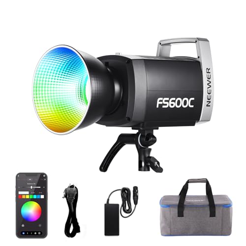 Pro 600W RGB LED Video Light APP