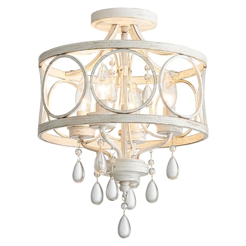 Crystal Ceiling Light Fixture