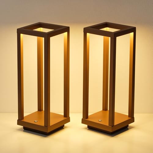 Cordless Waterproof Table Lamps Set of 2 (2 Count)