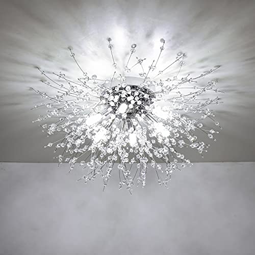 Crystal Sputnik Firework Close to Ceiling Light