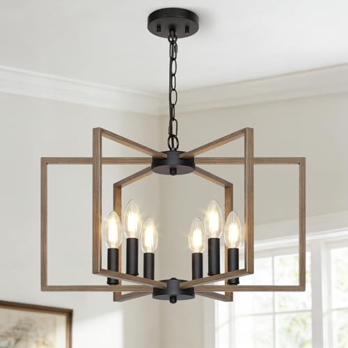 6 Light Farmhouse Chandelier