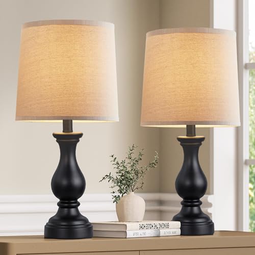 Farmhouse Table Lamps Set of 2 (2 Count)