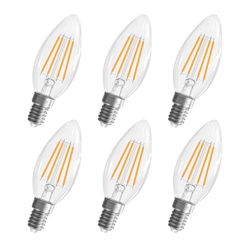 Candelabra Light Bulbs 60 watt Equivalent (6 Count)