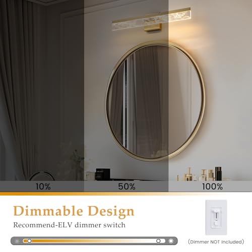 Gold Vanity Light