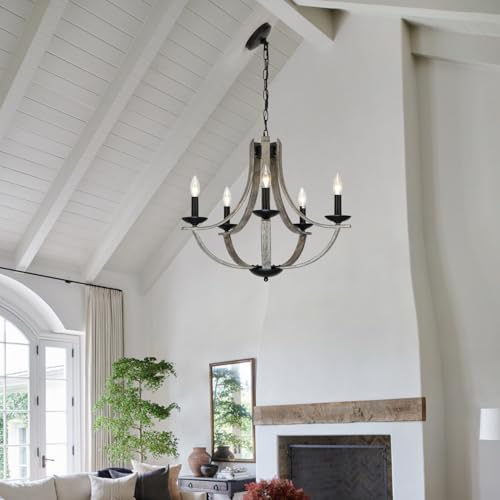 Rustic Chandeliers for Dining Room Light Fixture