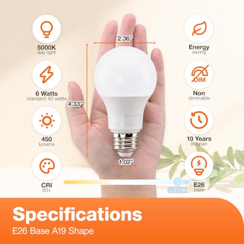 Sylvania LED A19 Light Bulb (12 Count)