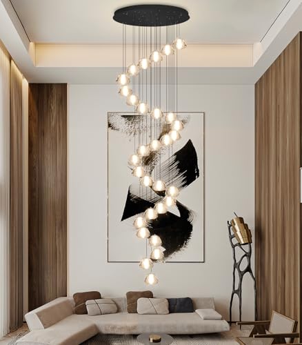 197'' Long Large Crystal Chandeliers 30