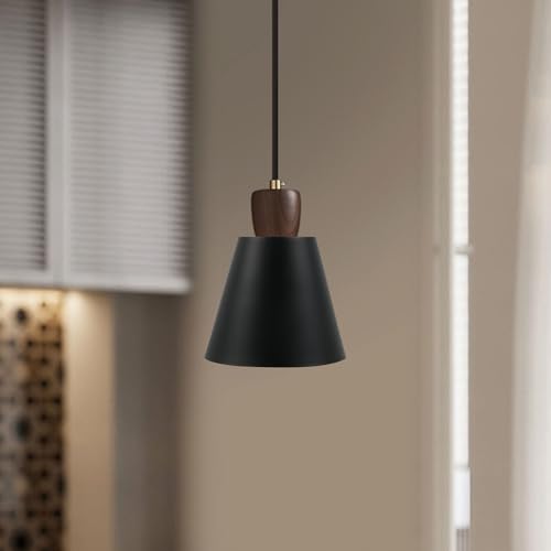 2PCS Black Barrel Metal Lampshade (2 Count)