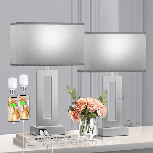 Bedroom Table Lamps Set of 2 (2 Count)