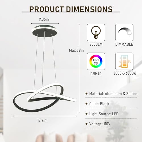 Modern LED Chandelier