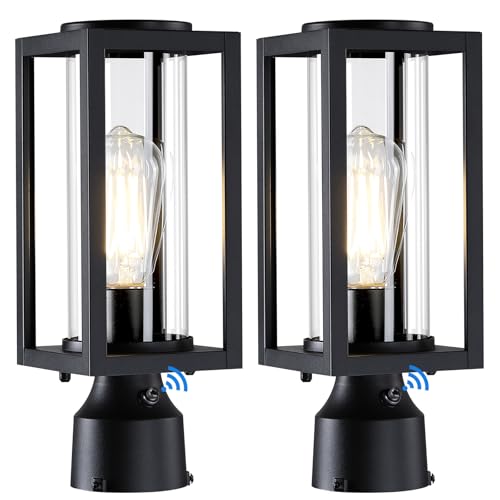Dusk to Dawn Outdoor Post Lights 2 Packs