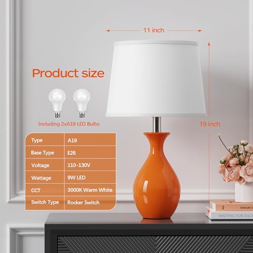 Table Lamp Set of 2 (2 Count)