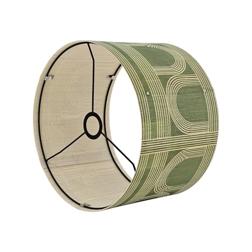 Pendant Lamp Shade Modern Minimalist Art Deco 13.8x9 Inch