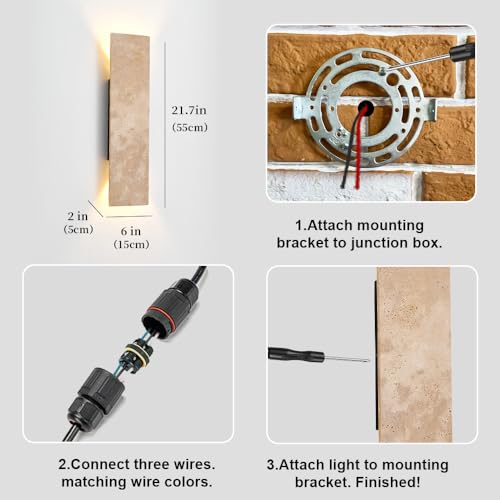 18W LED Up and Down Wall Sconce