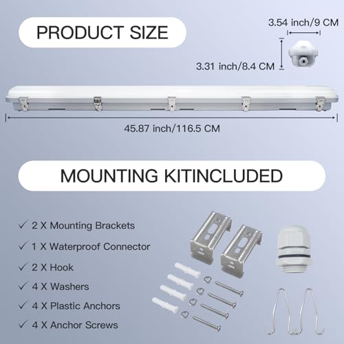 LED Vapor Tight Light