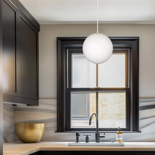 Ceres 10" Modern Globe Pendant Light for Kitchen Island